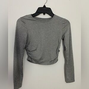 Long sleeve crop top